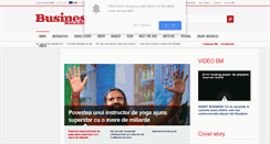 Desktop Screenshot of businessmagazin.ro